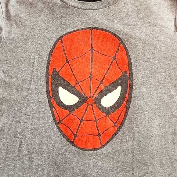 Kids, Spiderman, t-shirt, Old Navy, worn but in great condition, XL 14-16, Gray - Picture 2 of 4